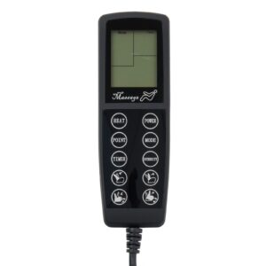 10 Button 5 Pin Remote Controller for Power Recliner with LCD Screen Touch Buttons