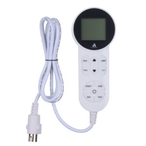 Acrookey 11 Button 5 Pin Remote Controller for Up/Down Massage Heat with Type C